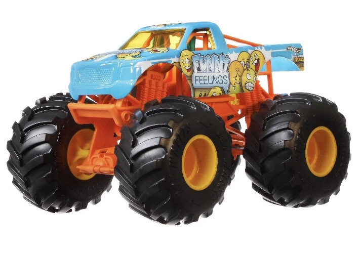 Hot Wheels Monster Trucks Demo Derby 1:24 Scale Die-Cast Toy Truck Play  Vehicle 