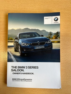 BMW 3ER LIMOONE F30 BESITZERHANDBUCH 2015-2019 HANDBUCH BENUTZERANLEITUNG