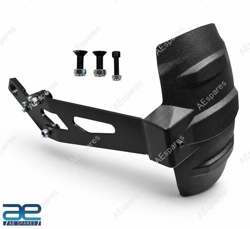 Rear Tire Hugger Mudflap Splash Guard Black Compatible With Triumph Speed 400