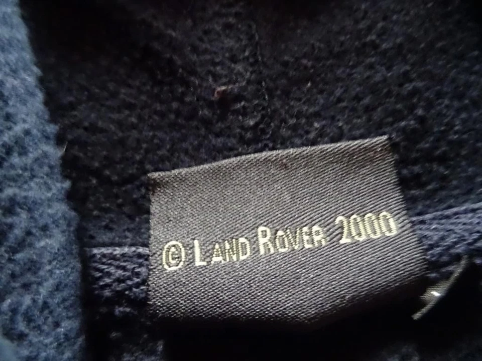 Land Rover Kapuzen Sweatshirt Pulli XL dunkelblau Ton TOP Zustand Frontprint - Bild 4 von 4