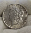 1886 US Morgan Silver Dollar $1 AU