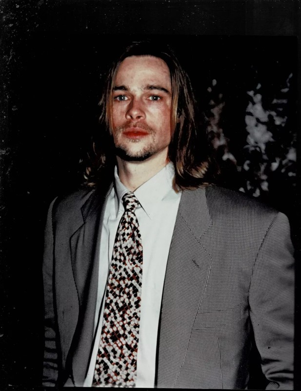 SUPER RARE!! 8X10 ORIGINAL YOUNG HANDSOME SEXY BRAD PITT PUBICITY PHOTO!!