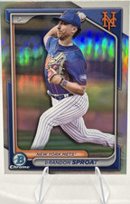 2024 Bowman Draft Chrome Brandon Sproat #BDC-90 Refractor Rookie Mets