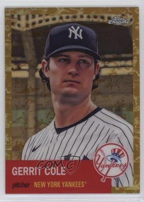 2022 Topps Chrome Platinum Anniversary 38/50 Gerrit Cole #404 v9t