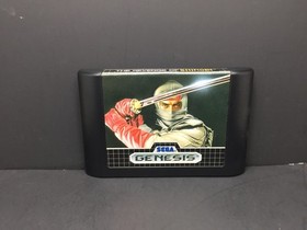 The Revenge of Shinobi Sega Genesis, 1989 CIB Complete w. Manual / Poster-Tested