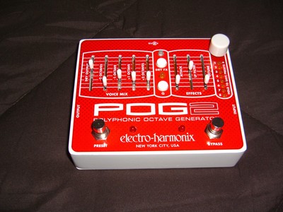 Electro-Harmonix POG2 Polyphonic Octave Generator Guitar Effects Pedal Electro-