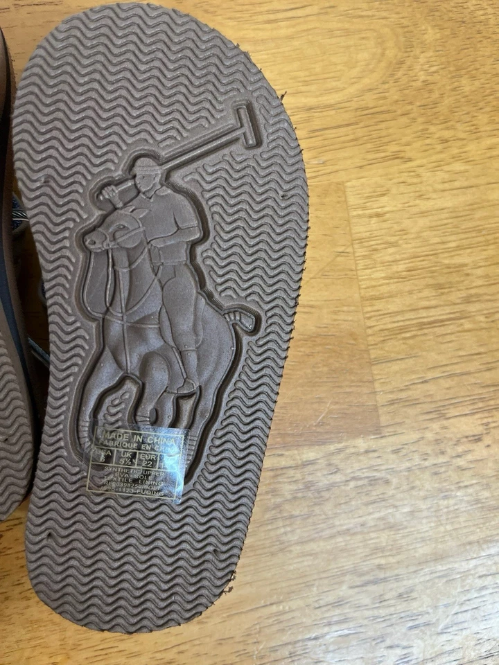 Polo by Ralph Lauren Kids Sandals Size 6 Tan - Image 3 of 3