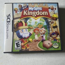 MySims Kingdom Nintendo DS Complete with Manual Electronic Arts Simulation 2008