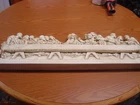 Vintage "The Last Supper " WALL HANGING UNIVERSAL STATUARY CO. CHICAGO, ILL. 32"
