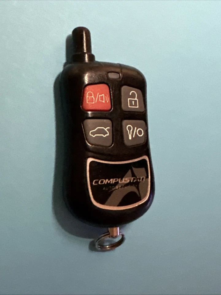 Compustar Key Fob O44JR1600 Remote Keyless 1WAMR-1600 Transmitter Alarm Trx - Image 3 of 4