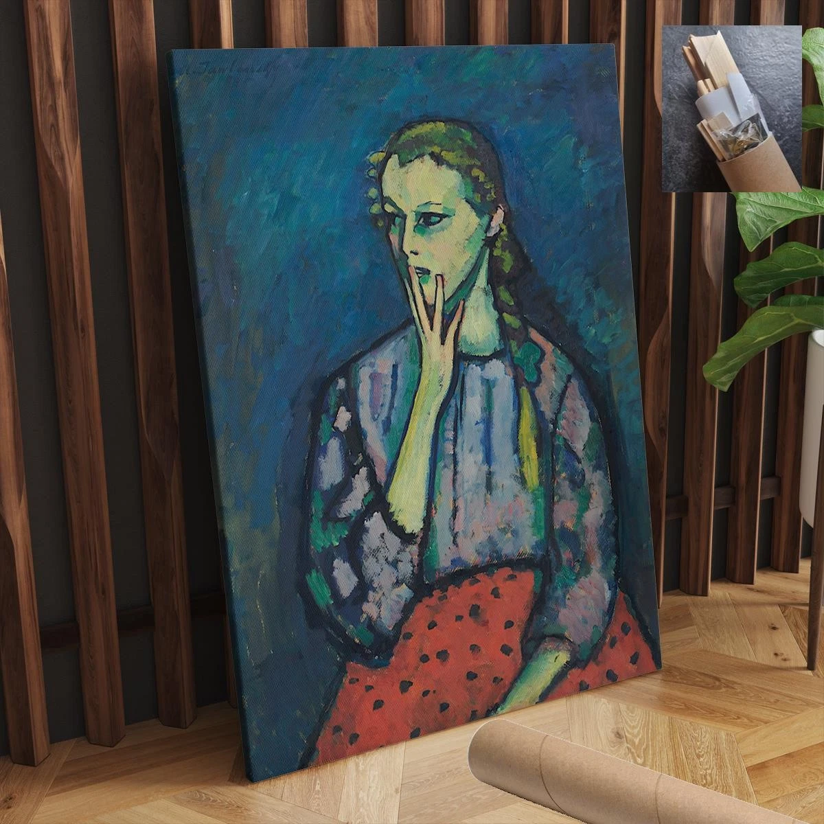 Women Alexej Jawlensky Russia Expressionism Figurative CANVAS WALL ART 20x30 in