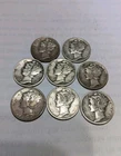 Lot of 8 Coins  Mercury Silver Dimes Some D + S Mint FREE SHIPPING DONT MISS OUT