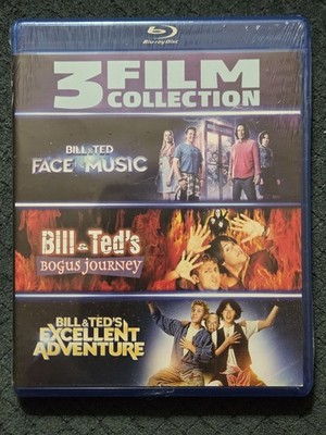 Bill & Ted 3-Film Collection Bluray Excellent Adventure, Bogus Journey, Music