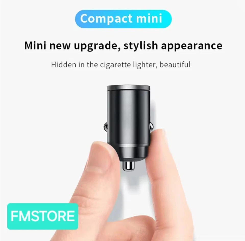 CARICABATTERIE DA AUTO USB CARICATORE CELLULARE ACCENDISIGARI UNIVERSALE Kkk - Immagine 2 di 4