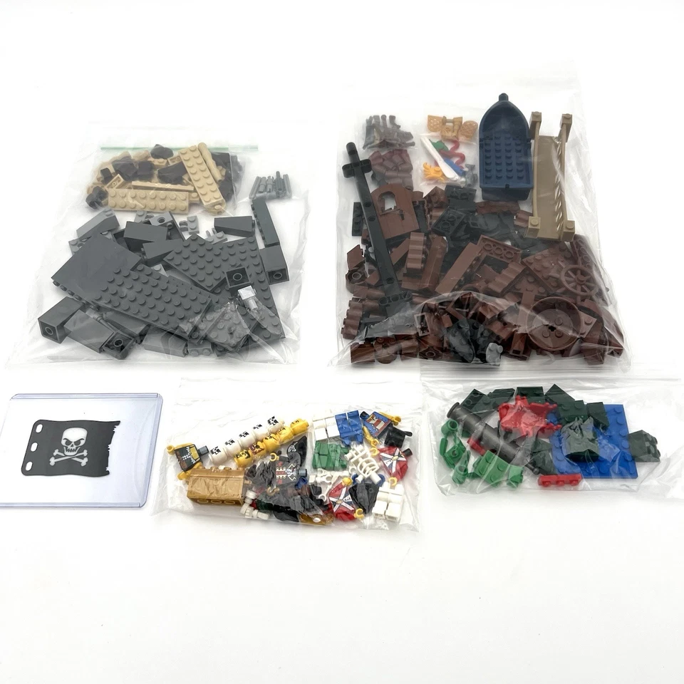 Lego Pirates 6242 Soldiers' Fort 6253 6241 6240 6239 8396 8397 Complete Figures - Image 3 of 4