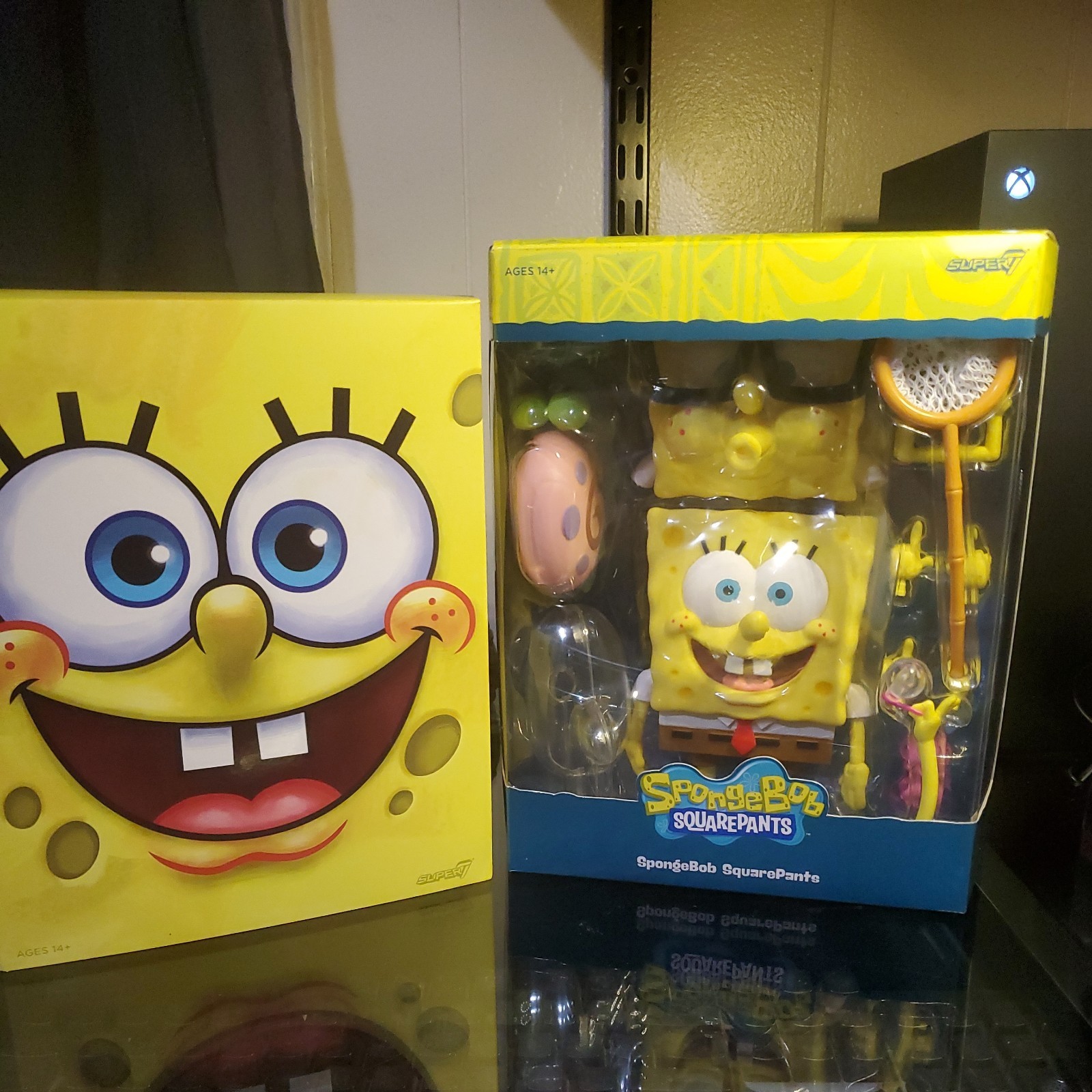 Super 7 SPONGEBOB SQUAREPANTS Ultimates! Wave 1 Action Figure HTF
