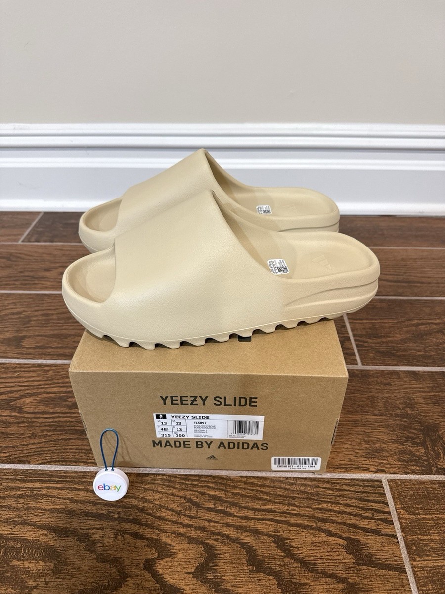 adidas Yeezy Slide Bone - FZ5897 - Size 13 | eBay