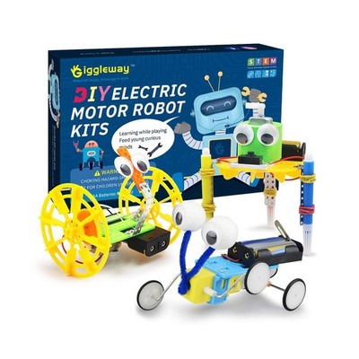 Electric Motor Robotic Science Kits, DIY STEM Toys for kids, Buildi... Fast Ship