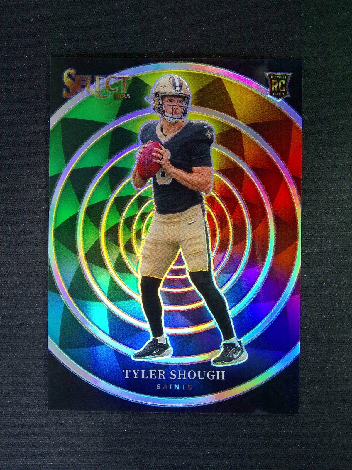 2025 Panini Select Tyler Shough #19 RC Rookie Color Wheel Case Hit SSP