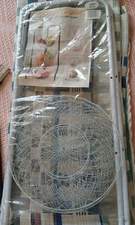 Free-Standing Metal Basket Display-Commodore Collection Rosalco Multi-Etagere