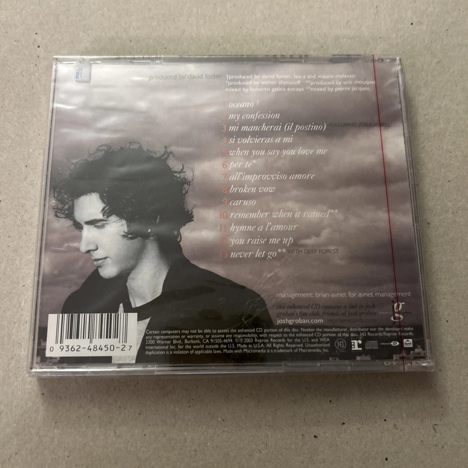 Josh Groban-Closer CD 2003 Vintage - Image 2 of 2