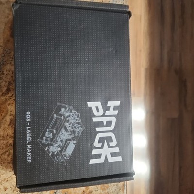 Crunch Labs By Mark Rober Hack Pack Model No. 003 Label Maker