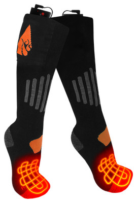 ActionHeat AH-SK-AA-03 AA Battery Heated Wool Socks, S-M