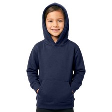 Plain Kids Hoodie | Boys Girls Casual Winter Pullover Sweatshirt Jumper