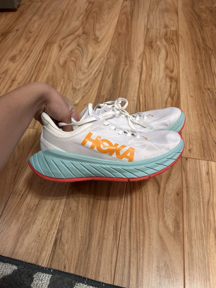 Hoka One One Carbon X 2 White Blazing Orange - 1113526-WBOR  display picture 3