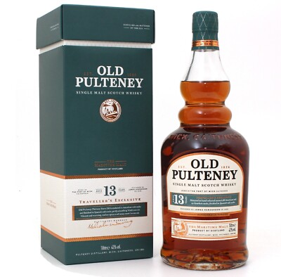 1 LITER! Old Pulteney 13 Jahre - American Oak + Spanish Oak - Single Malt Whisky