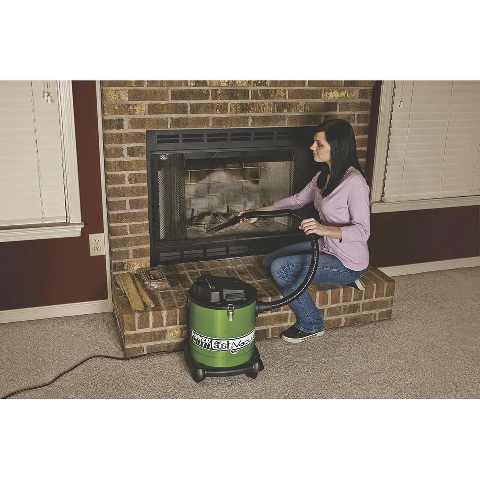PowerSmith Ash Vacuum Shop Vac Blower 10 Amp 3 Gal Metal Hose Fireplace Stove - Image 3 of 3