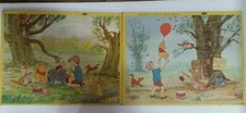 Lot- 2 Walt Disney's Winnie the Pooh JAYMAR frame tray puzzles- 2737