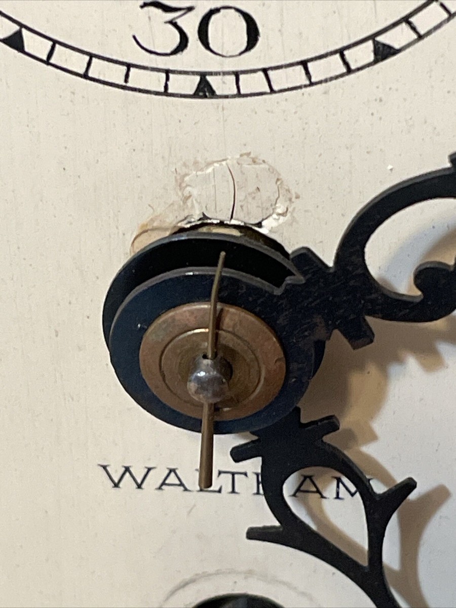 Antique 4 Tube Tubular Chime Hall Clock Movement Dial Hands Antique 4 Tube Tubular Chime Hall Clock Movement Dial Hands