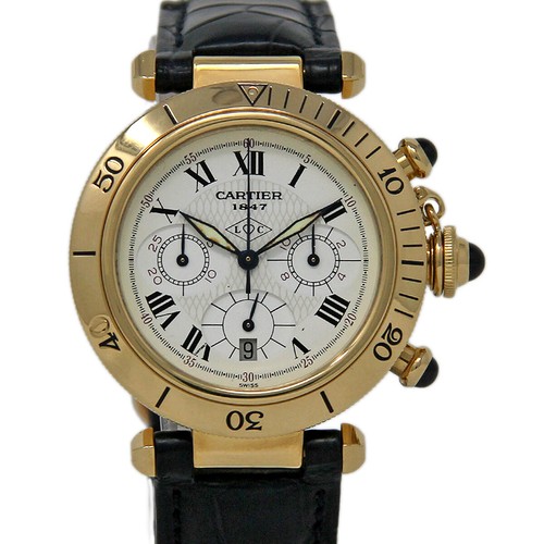 Cartier Pasha Chronograph 0960 1 38mm 