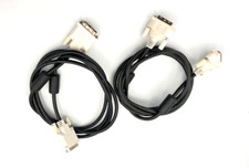 DVI Cable AWM STYLE 20276 VW-1 30V MALE TO DVI-D F 5FT LOT OF 2 