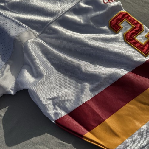 Maglia Washington Redskins Clinton Portis uomo 54 bianca vintage Reebok NFL - Foto 11 di 14