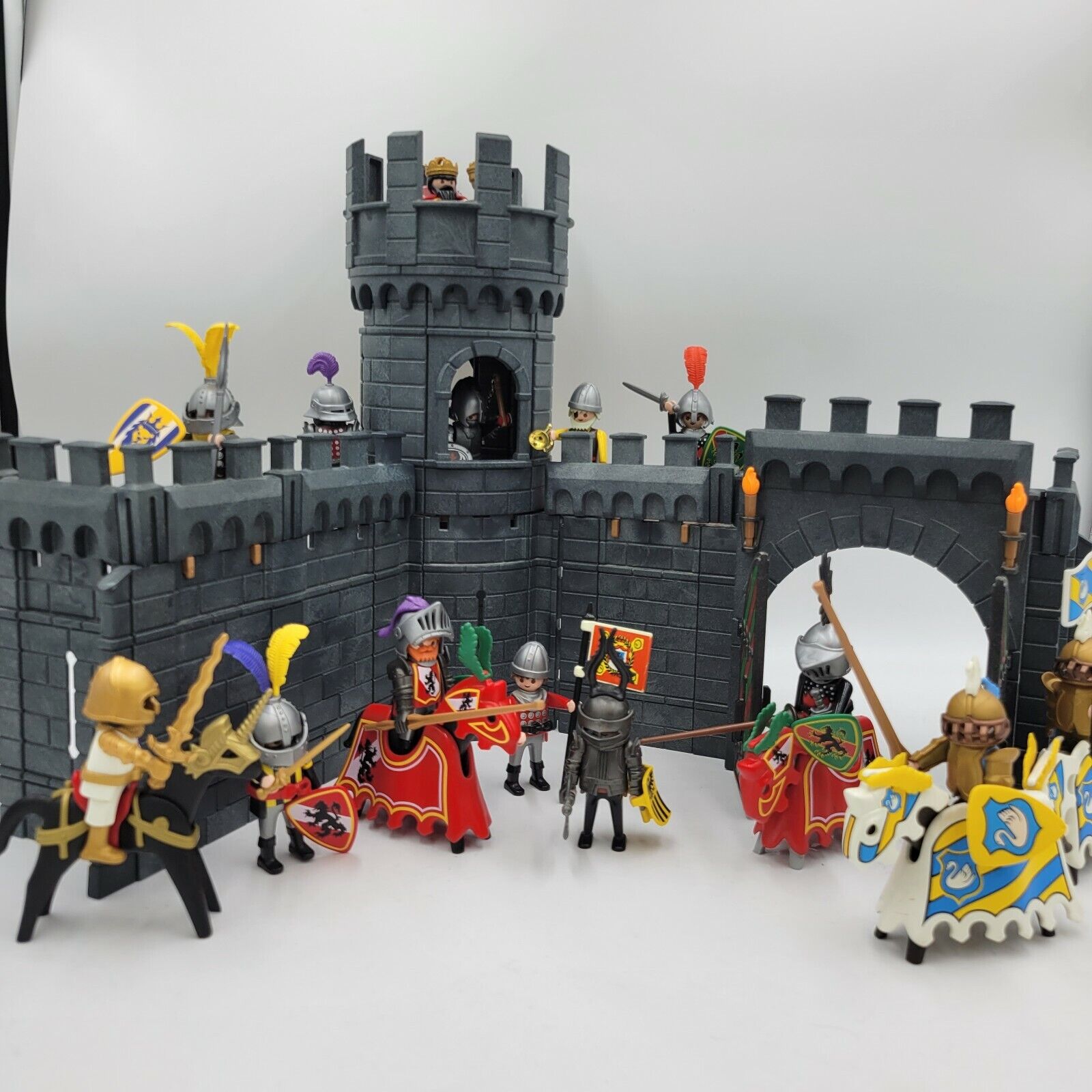 Playmobil Discount is also underway Max 75% OFF Castle with Knights Jouster Set Custom Kning