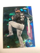 2020 Topps Update Chrome Sapphire Jairo Diaz Rockies U151
