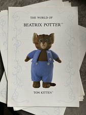 Alan Dart Beatrix Potter Toy Knitting Pattern