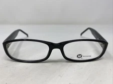 Modern Optical TOMORROW BLACK 55-17-145 Plastic Full Rim Eyeglasses Frame /J06