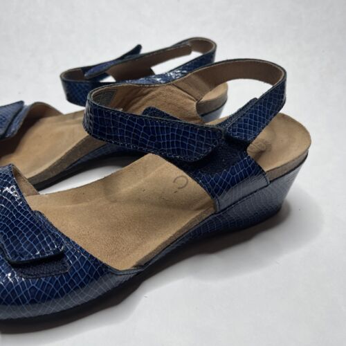 Sandalo Vionic US 8 euro 39 blu cinturino tacco orto - Foto 3 di 10