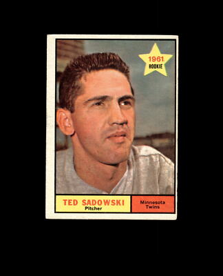 1961 Topps 254 Ted Sadowski RC VG-EX #D1,352087