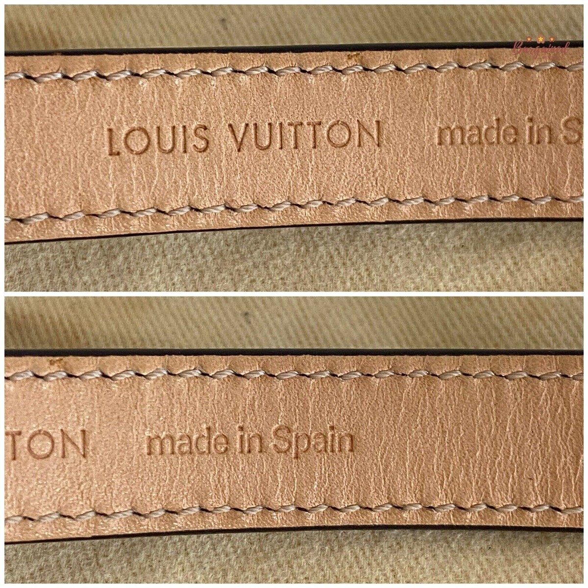 ミ*ー様 Louis Vuitton ブラウンレザー バングル Authentic