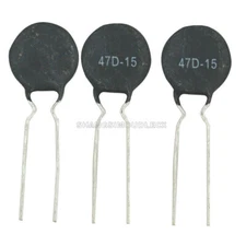 10pcs Thermistor Resistor NTC 47D-15 Thermal Resistor NEW-