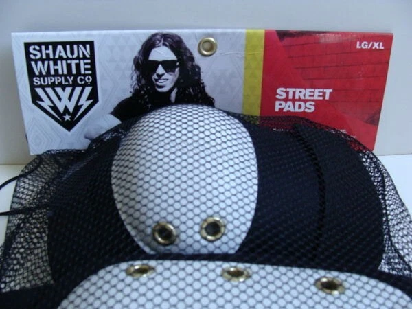 NUEVO Shaun Blanco Street Pads Talla LG/XL Street Skater Codo Rodilla Monopatín Juvenil Foto 2 de 2