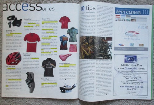 TEXAS CITYSPORTS MAGAZINE Vol.2, No.6 (June 2005) Lance Armstrong cover -Cycling - Picture 6 of 7
