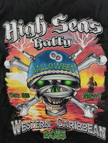 Camisa High Seas Rally Caribe Occidental 2015 talla L - Imagen 2 de 5