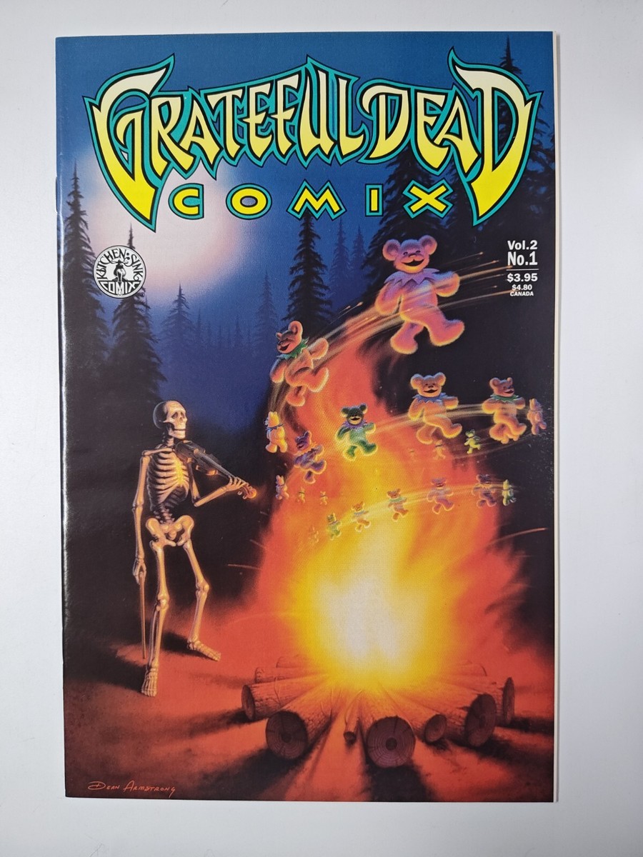 Grateful Dead Comix #1 Volume 2 NM Kitchen Sink Comix 1993 | eBay