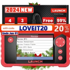 Check Engine OBD2 Scanner Transmission ABS SRS Code Reader Diagnostic Scan Tool