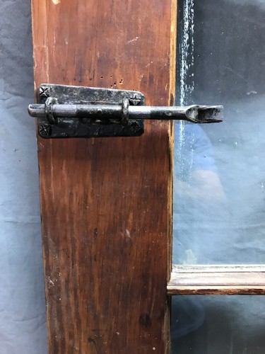 Vintage Solid Wood Dutch Door 9 Lite 36x79 Shabby White Entryway Old 1017-24B - Picture 15 of 23